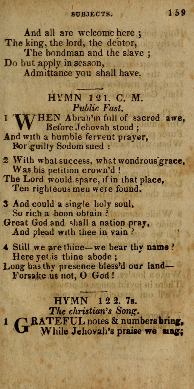 The New England Collection of Hymns and Spiritual Songs: adapted to prayer, conference and camp-meetings page 165