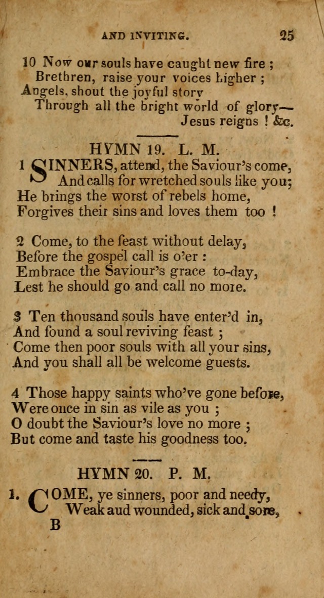 The New England Collection of Hymns and Spiritual Songs: adapted to prayer, conference and camp-meetings page 29