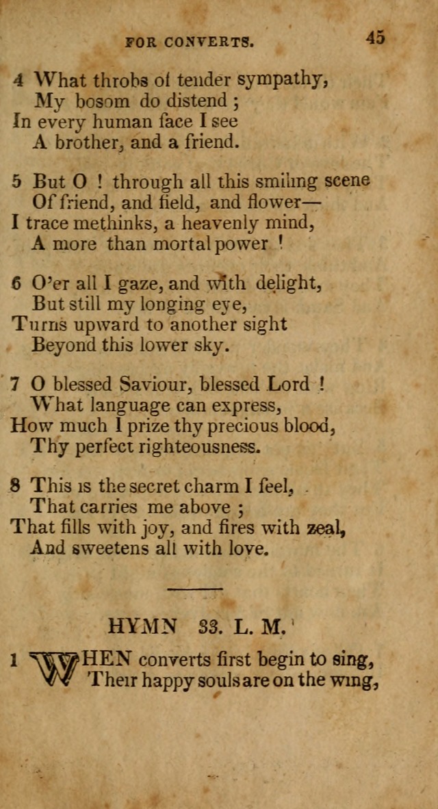 The New England Collection of Hymns and Spiritual Songs: adapted to prayer, conference and camp-meetings page 49
