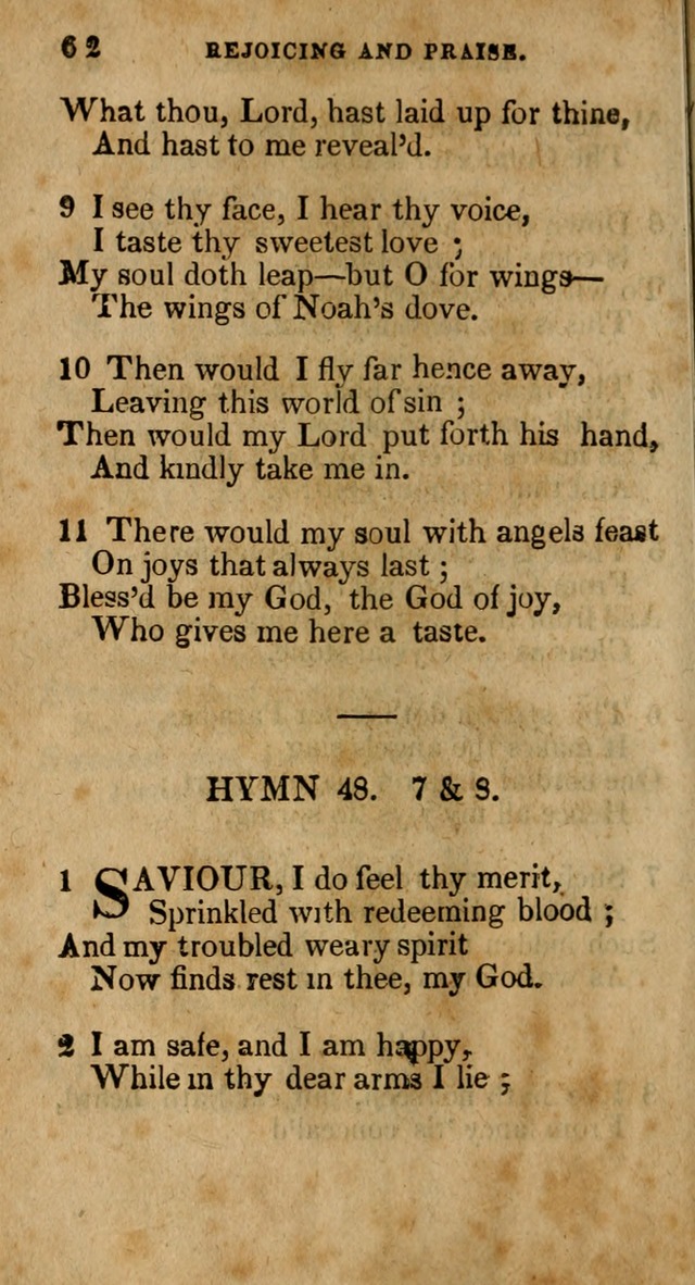The New England Collection of Hymns and Spiritual Songs: adapted to prayer, conference and camp-meetings page 66