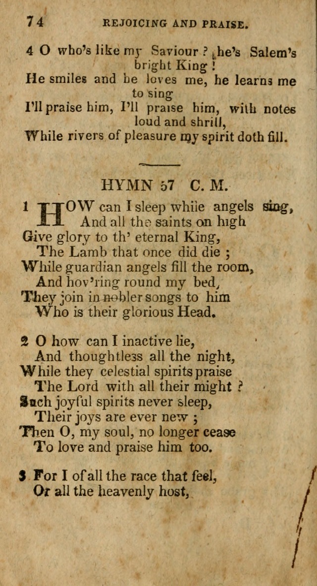 The New England Collection of Hymns and Spiritual Songs: adapted to prayer, conference and camp-meetings page 78