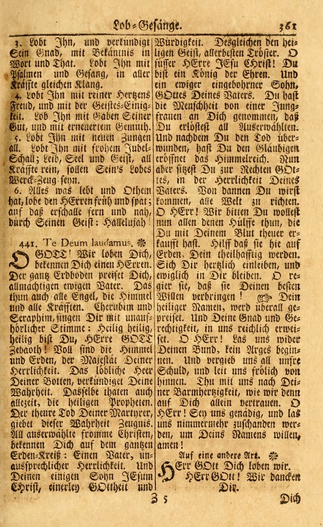 Neu-Eingerichtetes Gesang-Buch in Sich Haltend eine Sammlung (mehrentheils alter) Schöner lehr-reicher underbailicher Lieder... page 363