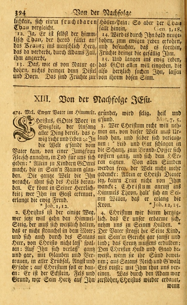 Neu-Eingerichtetes Gesang-Buch in Sich Haltend eine Sammlung (mehrentheils alter) Schöner lehr-reicher underbailicher Lieder... page 396