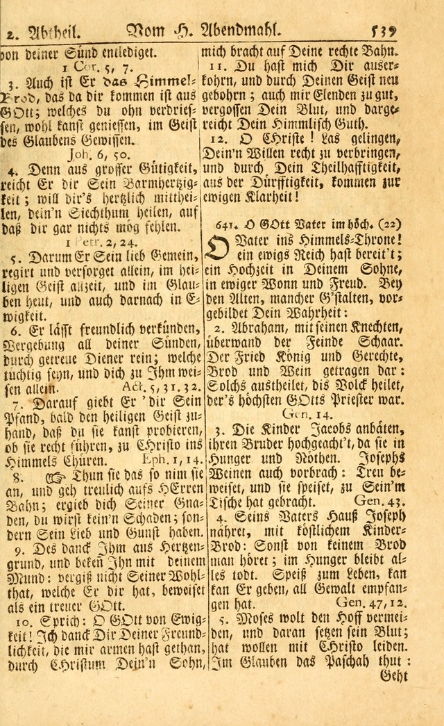 Neu-Eingerichtetes Gesang-Buch in Sich Haltend eine Sammlung (mehrentheils alter) Schöner lehr-reicher underbailicher Lieder... page 543