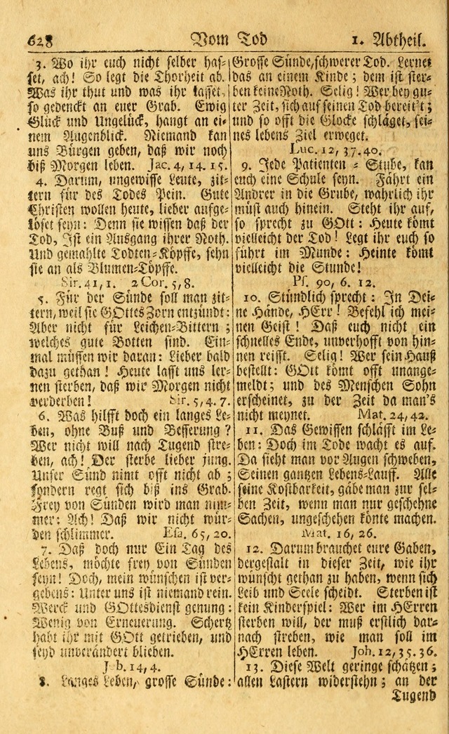 Neu-Eingerichtetes Gesang-Buch in Sich Haltend eine Sammlung (mehrentheils alter) Schöner lehr-reicher underbailicher Lieder... page 634
