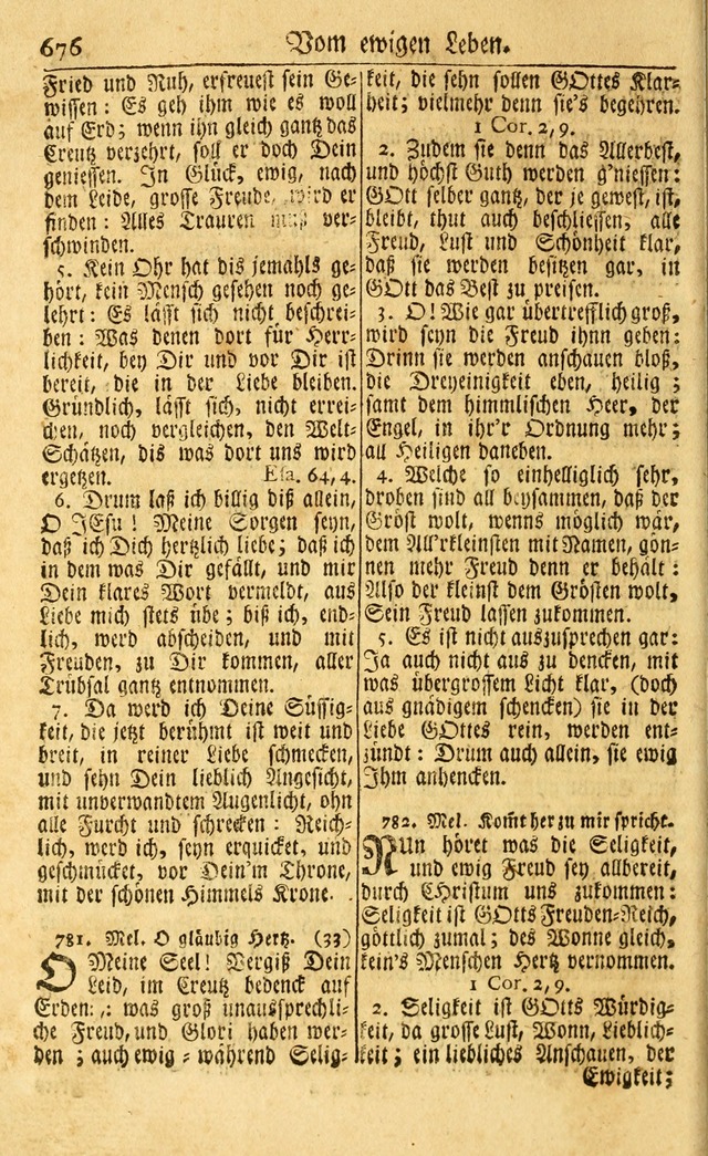Neu-Eingerichtetes Gesang-Buch in Sich Haltend eine Sammlung (mehrentheils alter) Schöner lehr-reicher underbailicher Lieder... page 682