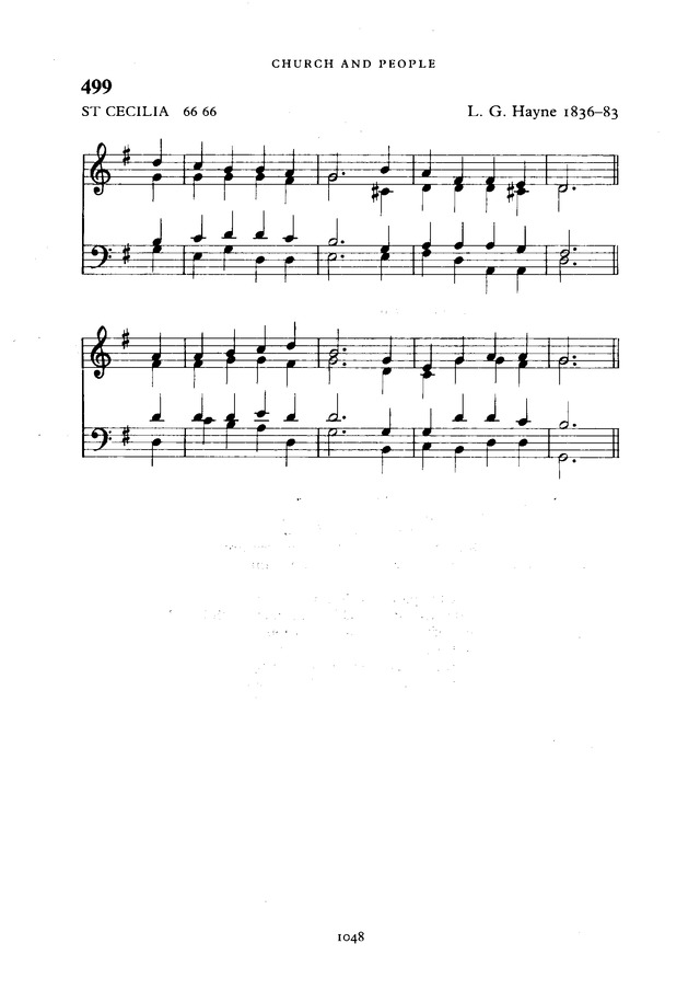 The New English Hymnal page 1049