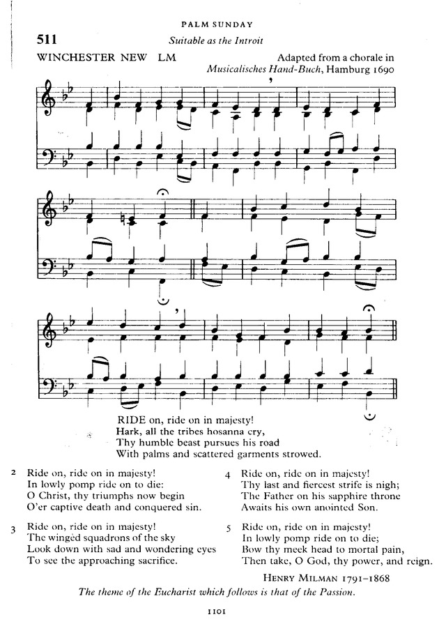 The New English Hymnal page 1102