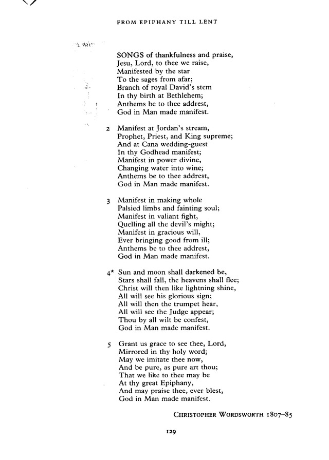 The New English Hymnal page 129