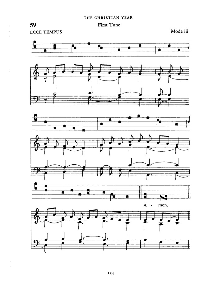The New English Hymnal page 134