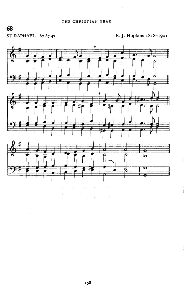 The New English Hymnal page 158