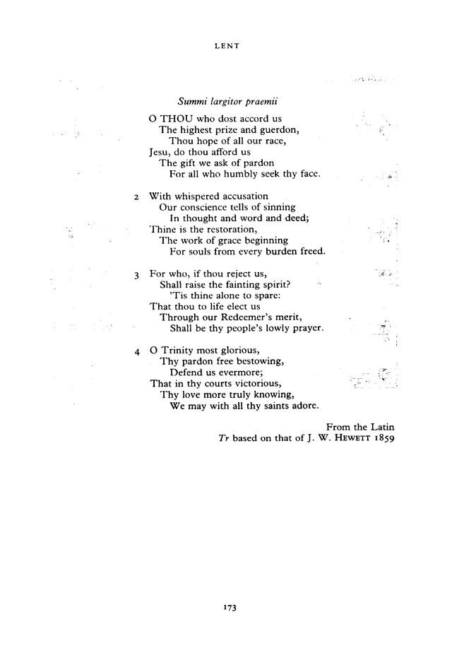 The New English Hymnal page 173