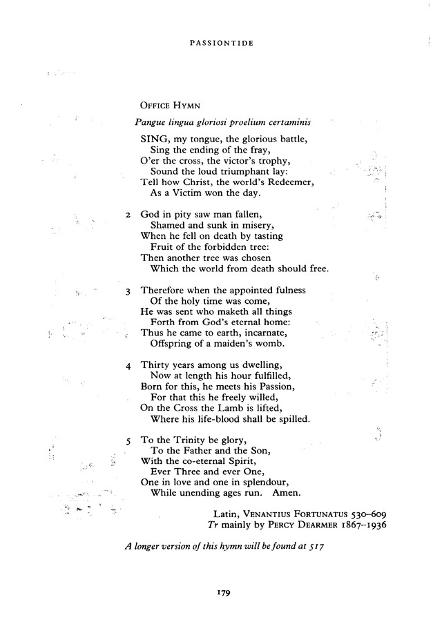 The New English Hymnal page 179