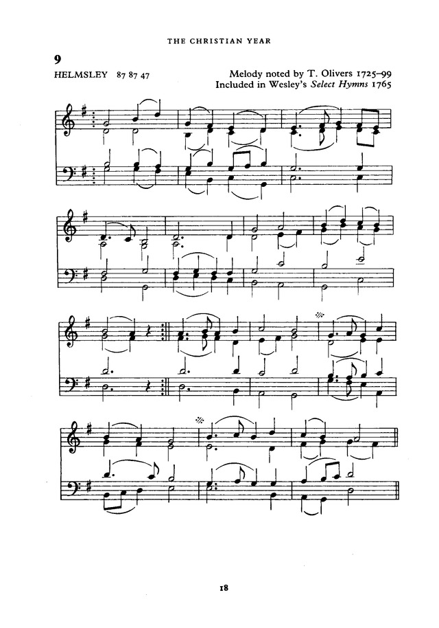 The New English Hymnal page 18