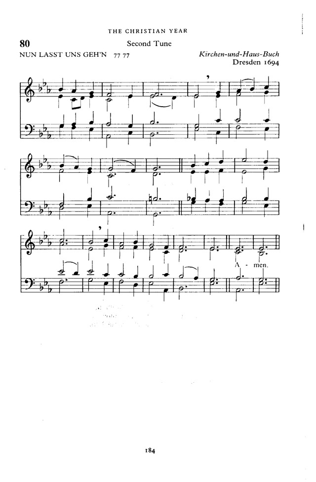 The New English Hymnal page 184