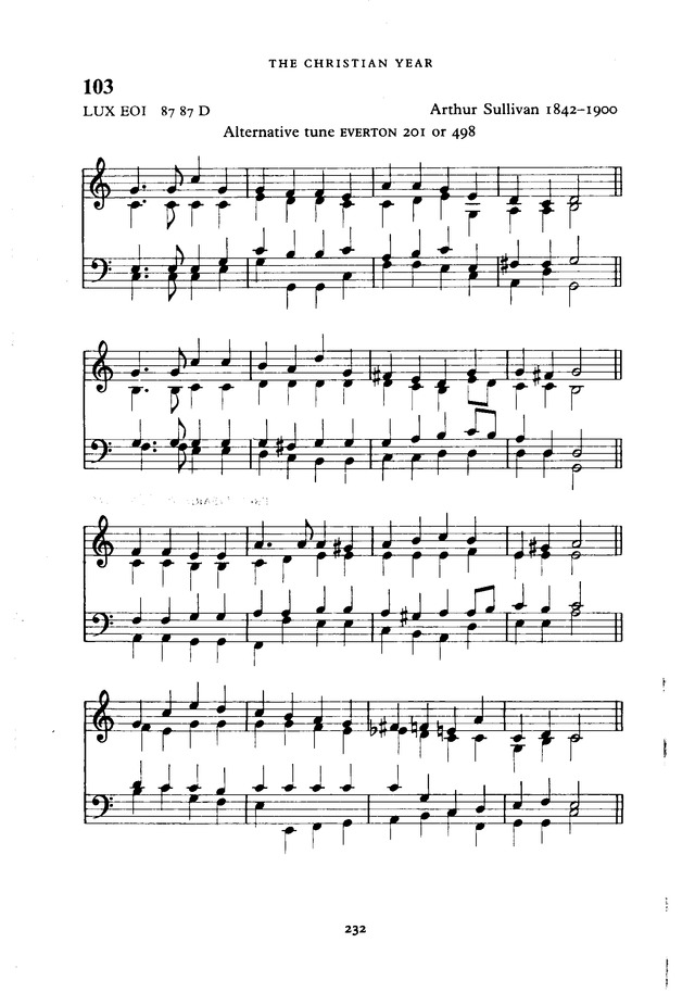 The New English Hymnal page 232