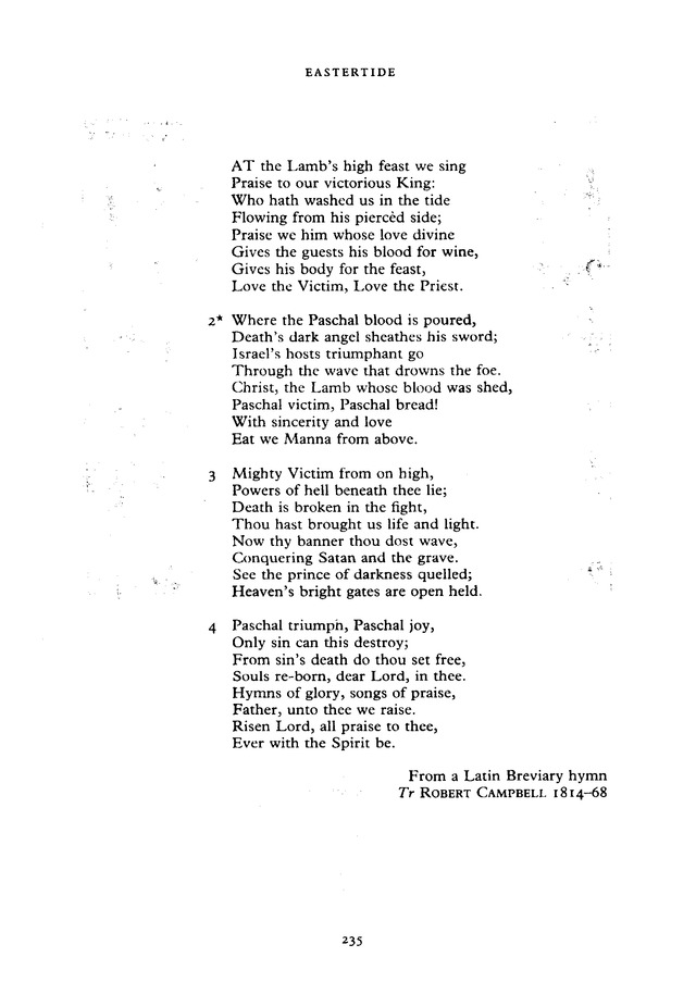The New English Hymnal page 235