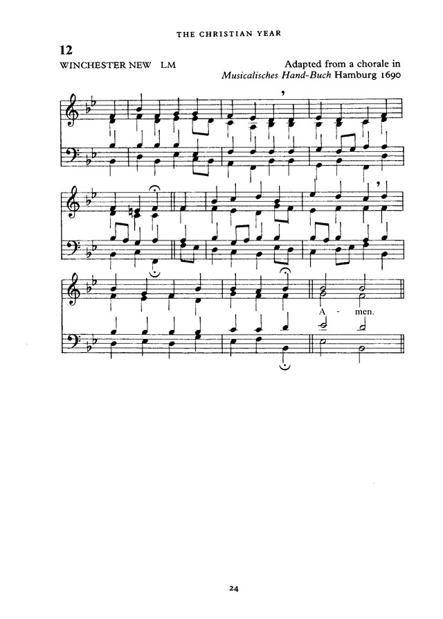 The New English Hymnal page 24