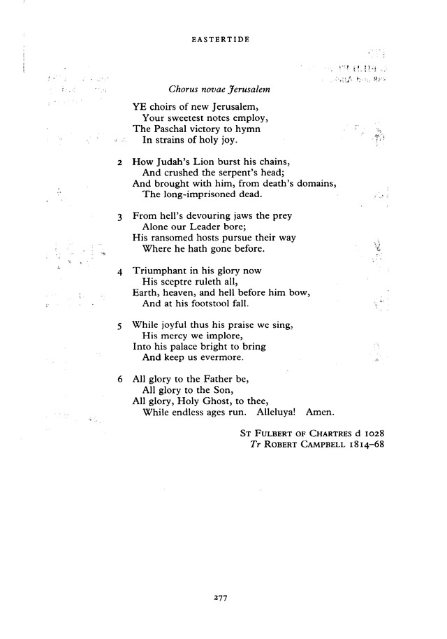 The New English Hymnal page 277
