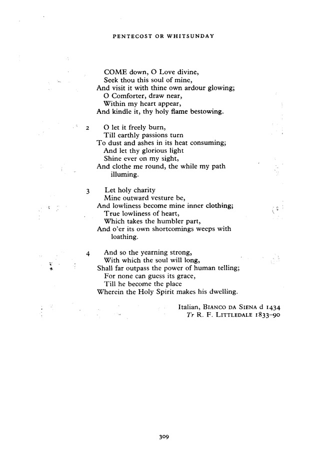 The New English Hymnal page 309