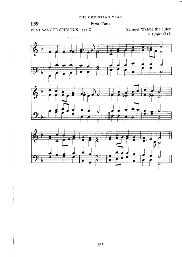 The New English Hymnal page 312