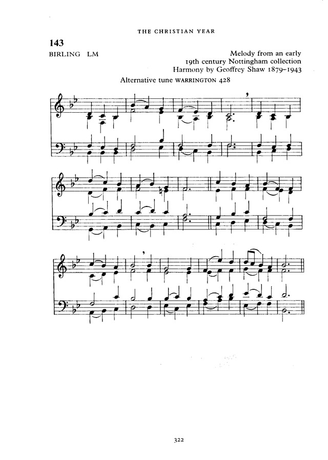 The New English Hymnal page 322