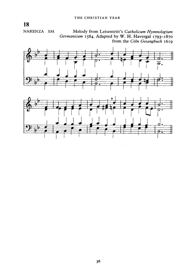 The New English Hymnal page 36