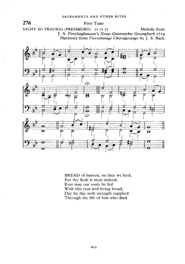 The New English Hymnal page 611