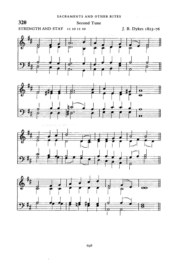 The New English Hymnal page 699