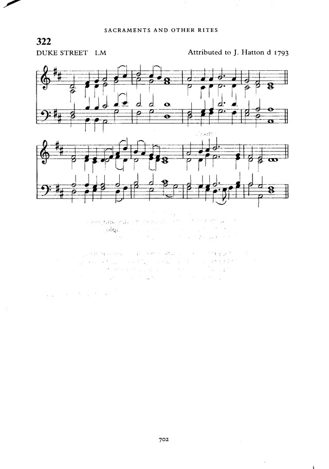 The New English Hymnal page 703