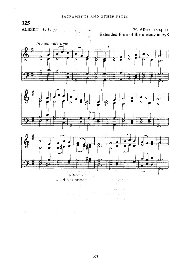 The New English Hymnal page 709