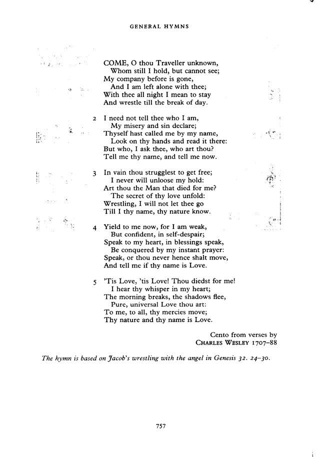 The New English Hymnal page 758