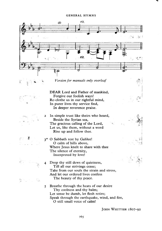 The New English Hymnal page 766
