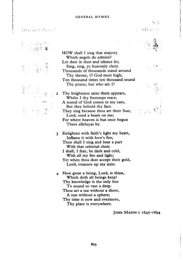 The New English Hymnal page 804