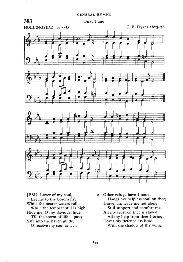 The New English Hymnal page 823