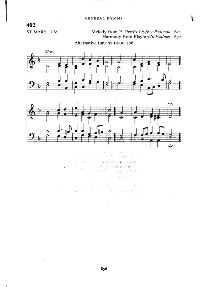 The New English Hymnal page 857