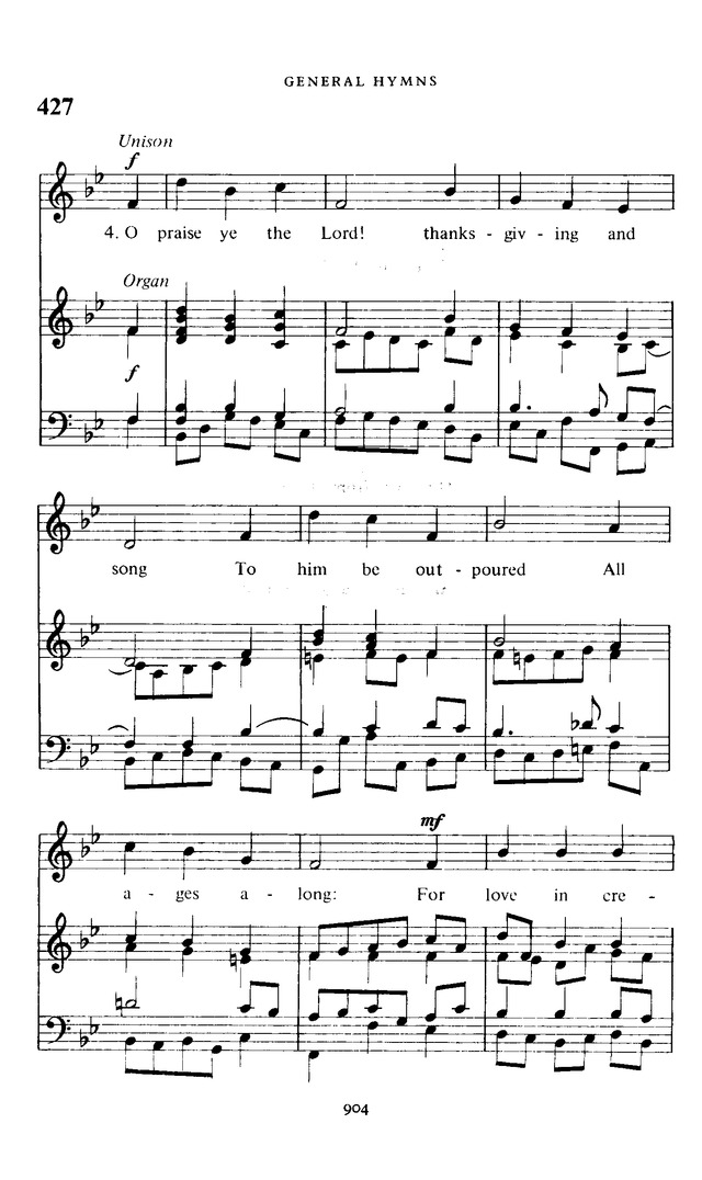 The New English Hymnal page 905