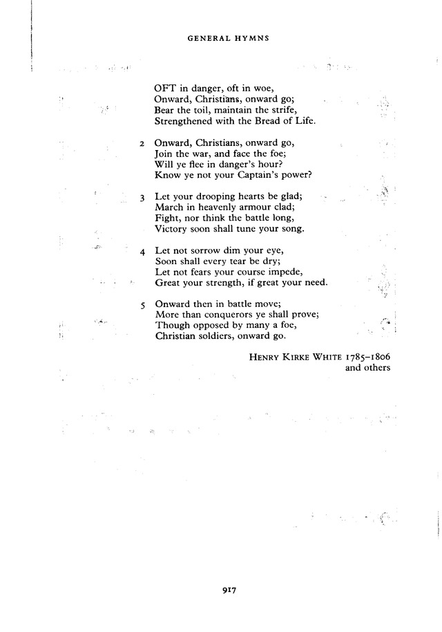 The New English Hymnal page 918