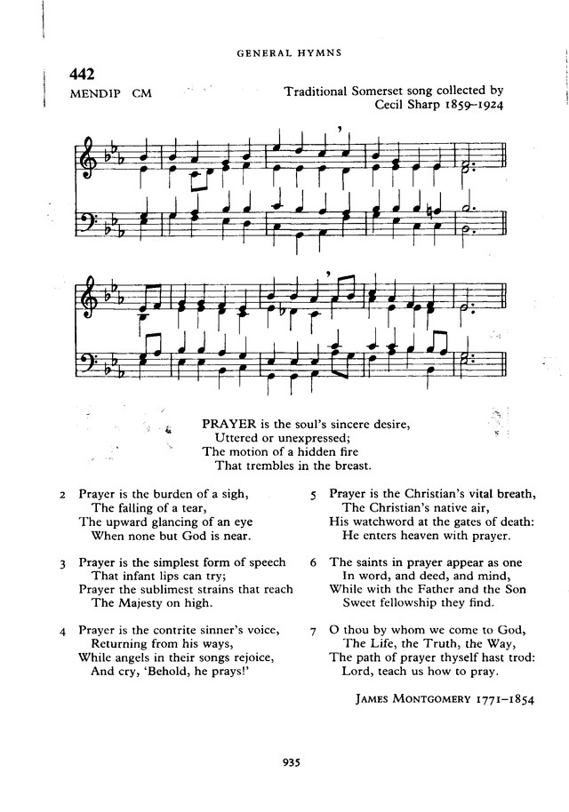 The New English Hymnal page 936