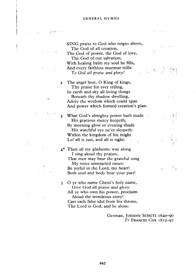 The New English Hymnal page 946