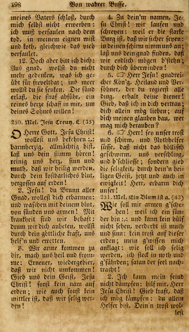 Neueingerichtetes Gesang-Buch, enthaltend eine Sammlung (mehrentheils alter) erbaulicher Lieder,  nach den Hauptstücken der christlichen Lehre und Glaubens eingetheilet page 216