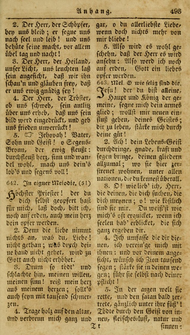 Neueingerichtetes Gesang-Buch, enthaltend eine Sammlung (mehrentheils alter) erbaulicher Lieder,  nach den Hauptstücken der christlichen Lehre und Glaubens eingetheilet page 511