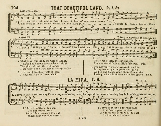 The New Golden Chain of Sabbath School Melodies: containing every piece (music and words) of the golden chain, with abot third additional page 124