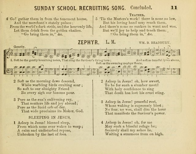 The New Golden Censer: a musical offering to the sabbath schools page 11