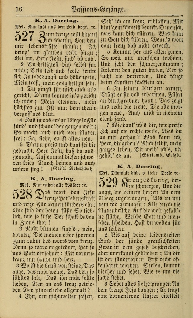 Neuestes Gemeinschaftliches Gesangbuch: zum gotttesdienstlichen Gebrauch der Lutherischen und Reformierten Gemeinden in Nord-Amerika: eine sammlung von 652 liedern mit dem dazu gehörigen anhang... page 362