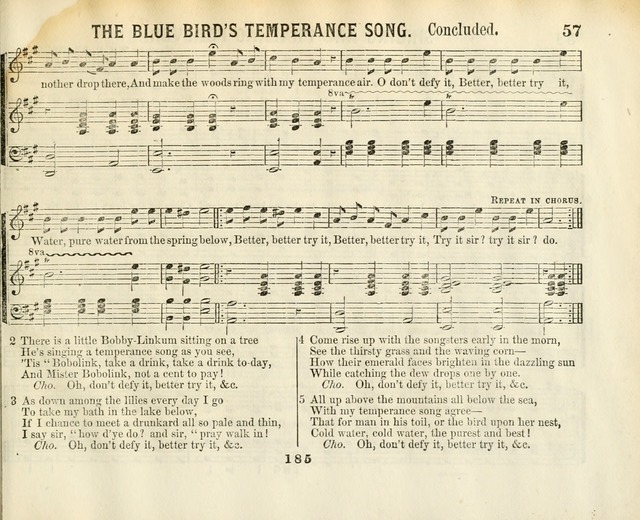 The New Golden Shower: containing the Gems of the "Golden Shower," with about one-half additional (new) pieces, designed for sunday schools, social, missionary and temperance meetings page 57