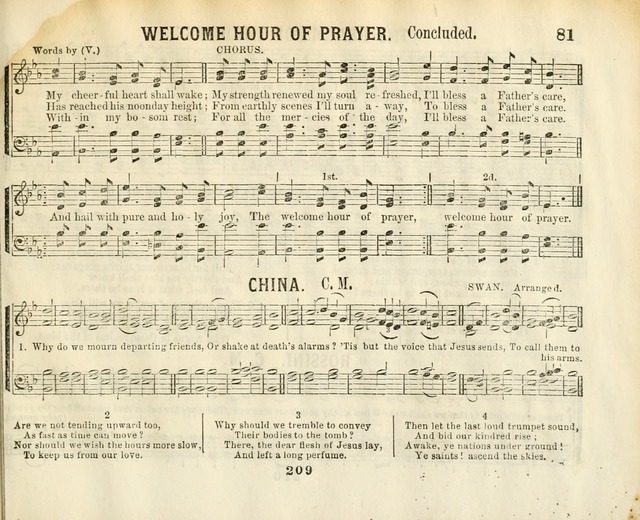 The New Golden Shower: containing the Gems of the "Golden Shower," with about one-half additional (new) pieces, designed for sunday schools, social, missionary and temperance meetings page 81