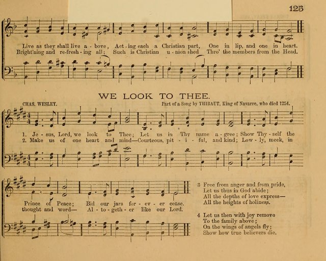 The New Hymnary: a collection of hymns and tunes for Sunday Schools page 129