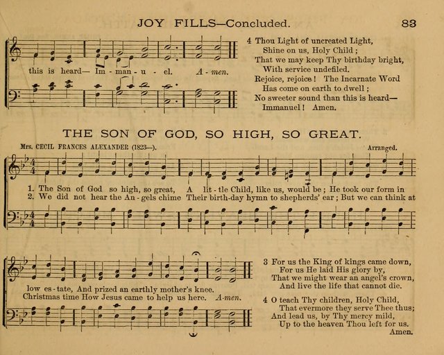The New Hymnary: a collection of hymns and tunes for Sunday Schools page 85