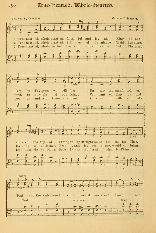 Northfield Hymnal: for use in evangelistic and church services, conventions, sunday schools, and all prayer and social meetings of the church and home page 152